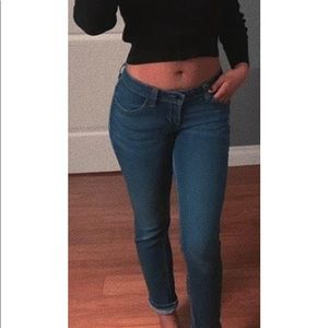 Vintage High Water Levis